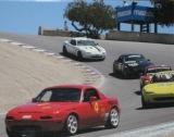 Amsoil Synthetic Motor Oil Dealer and Filter Dealer Kent Whiteman Racing at Mazda Laguna Seca Raceway in California