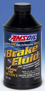 Amsoil Series 500 DOT 3 High- Performance Brake Fluid