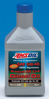 AMSOIL Synthetic 5W-40 Premium Diesel Oil (DEO)