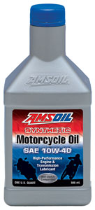 SAE 10W-40 Synthetic Motorcycle Oil (MCF)