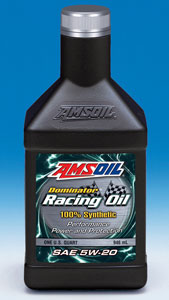 Amsoil Dominator® Synthetic 5W-20 Racing Oil (RD20)
